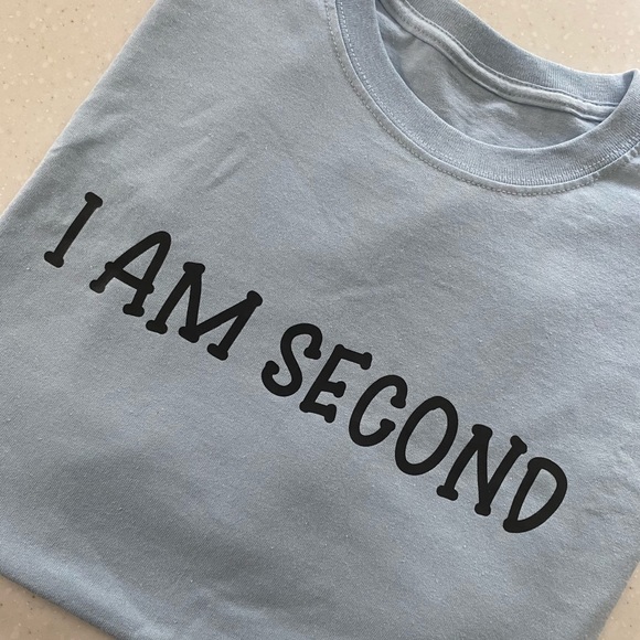 “ I’M SECOND “ unisex tee. - Picture 2 of 5